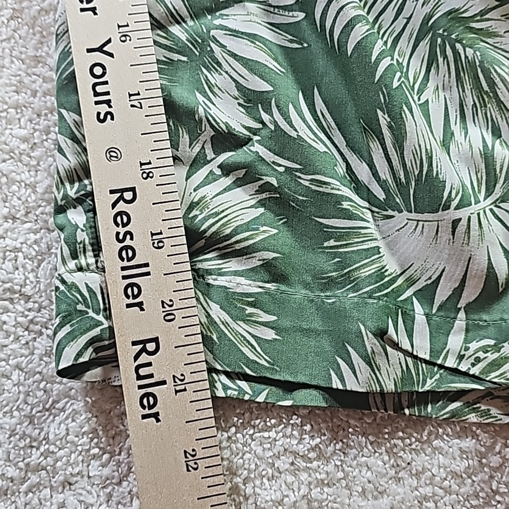 Exofficio pants womens 12 Palm Tree print pants lightweight travel leisure hikin - Picture 4 of 9